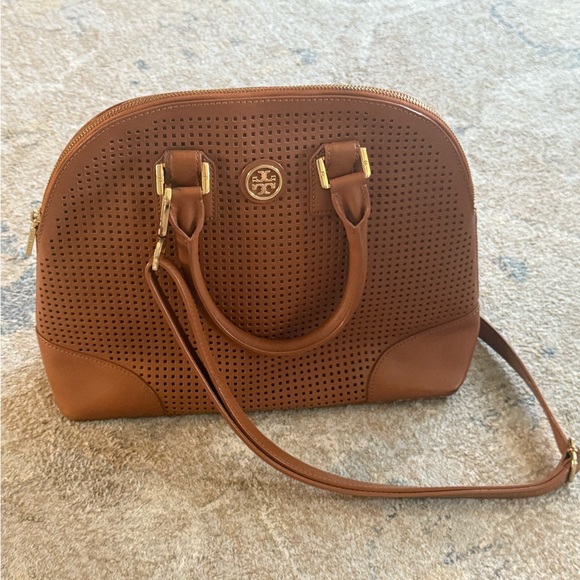 Tory Burch Perforated Tote Bag - Picture 3 of 8